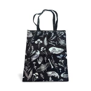 Dolls Kill Black and White Tote Bag